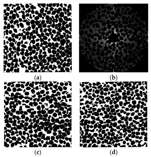Quantitative Description for Sand Void Fabric with the
