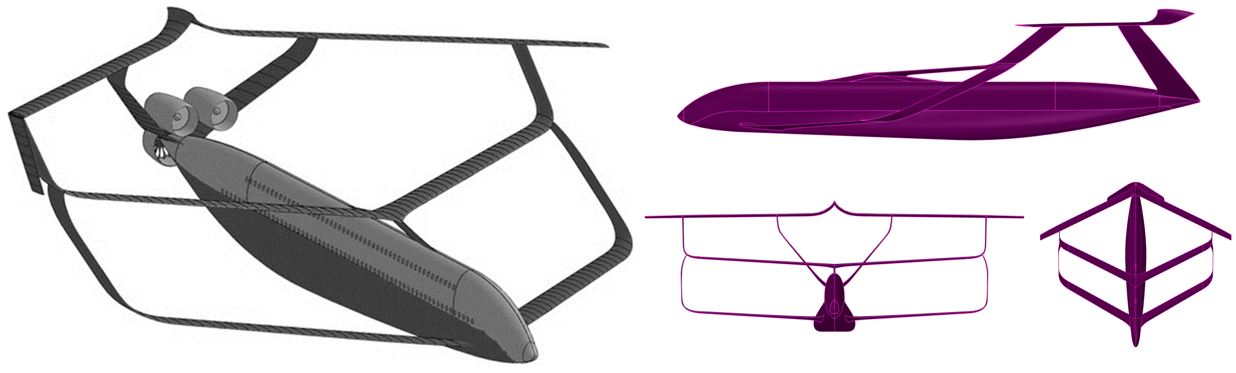 Applied Sciences | Free Full-Text | Computational Investigation Of A Novel  Box-Wing Aircraft Concept