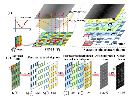 Pixel Resolution Imaging in Parallel Phase-Shifting Digital Holography