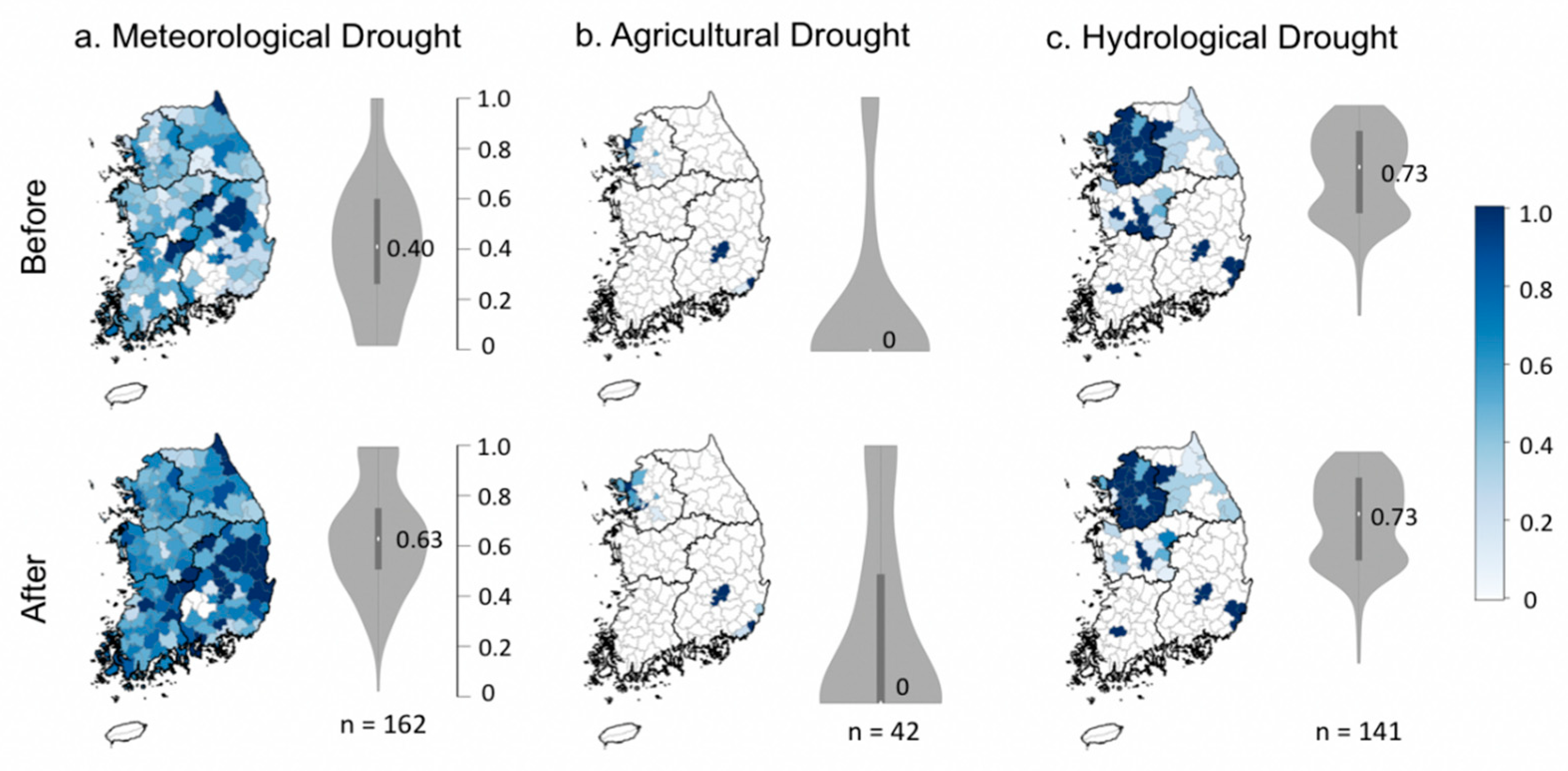 OneMap Drought Monitoring Analysis Based on Statistical Models