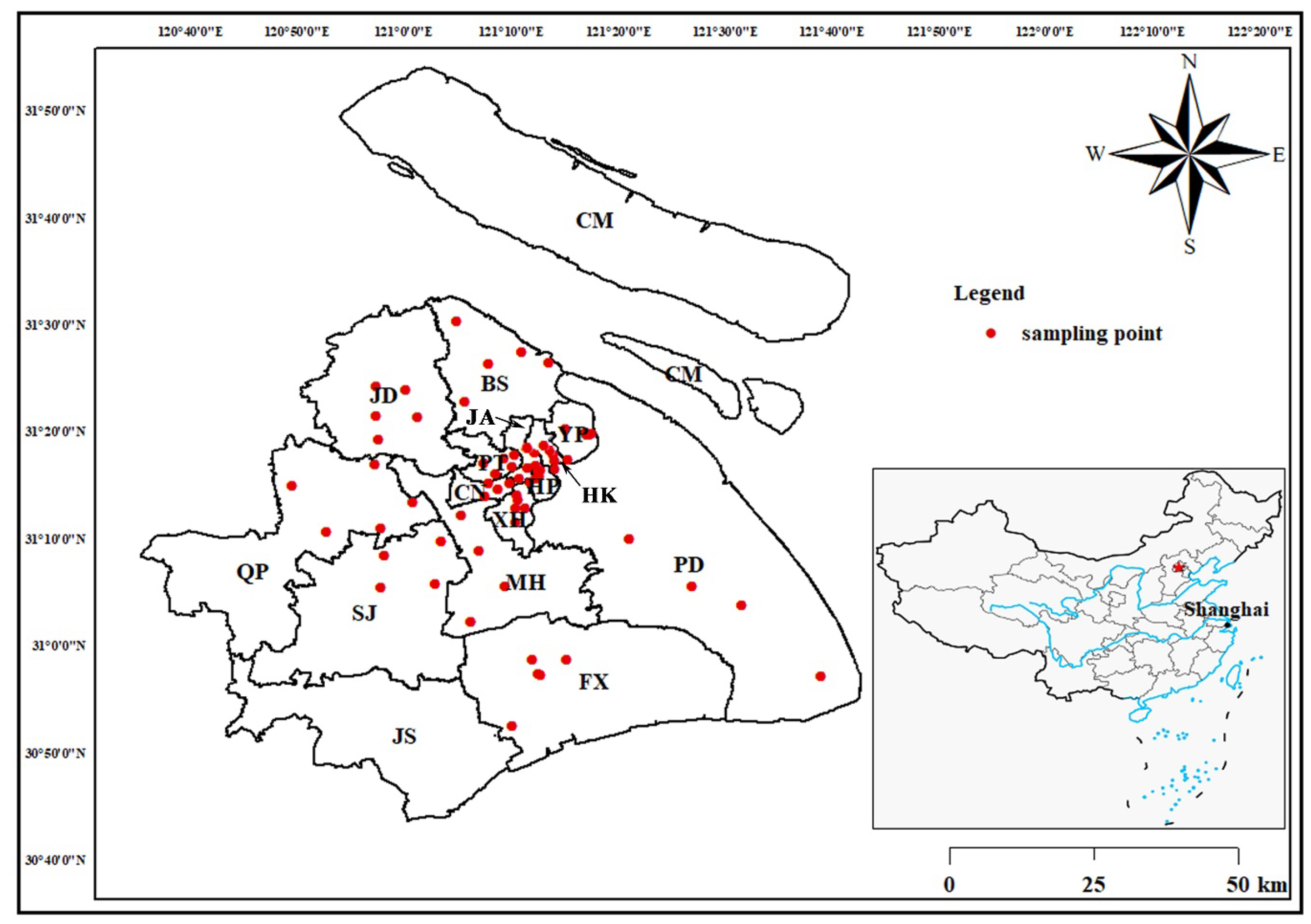 Comparison of Pollution Characteristics and Magnetic
