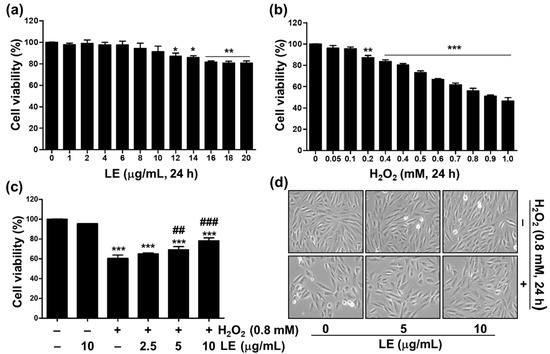 Loquat Leaf Extract Inhibits Oxidative Stress-Induced DNA