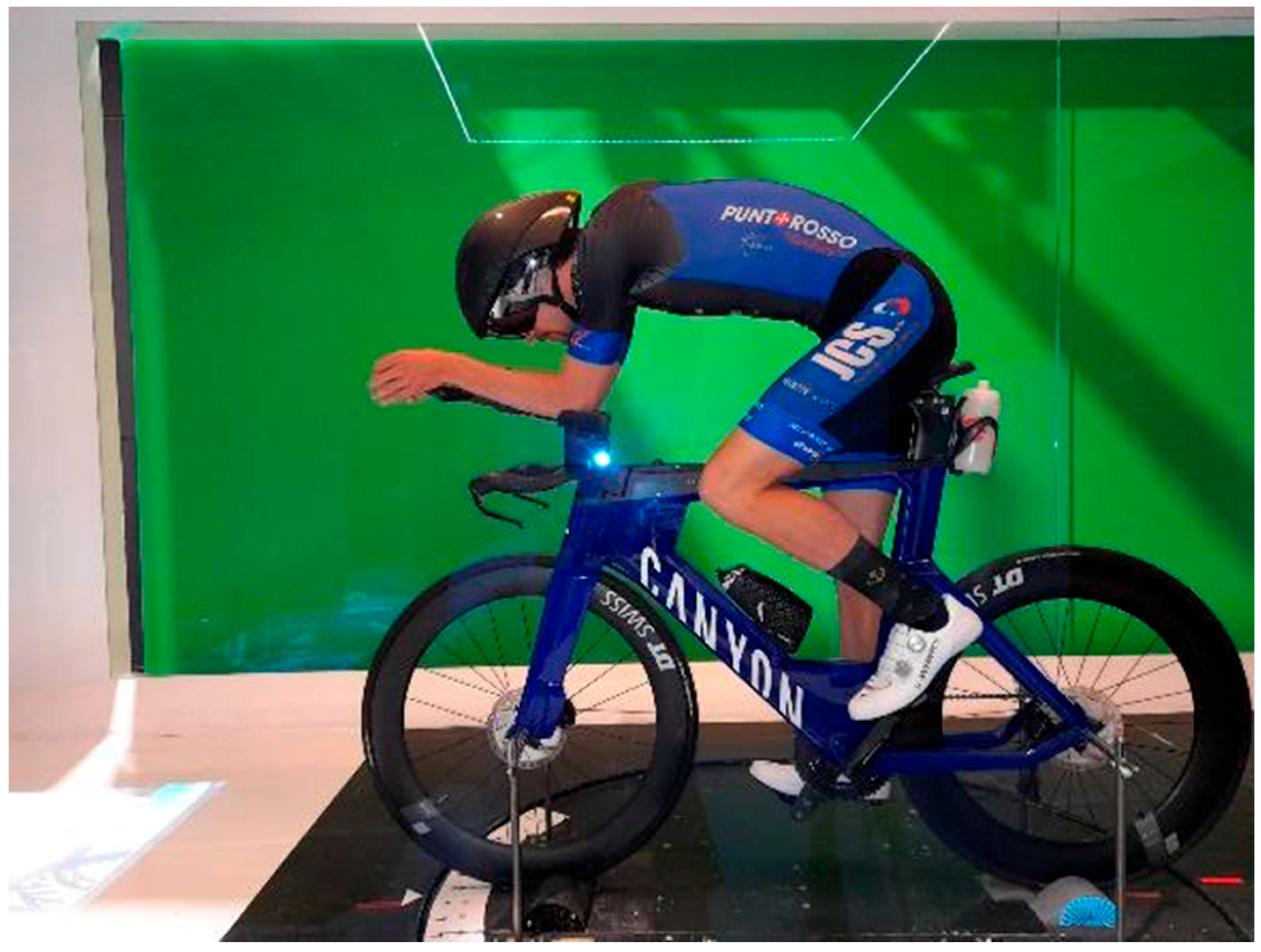 An Optical Intervention to Improve Cycling Time Trials: A 