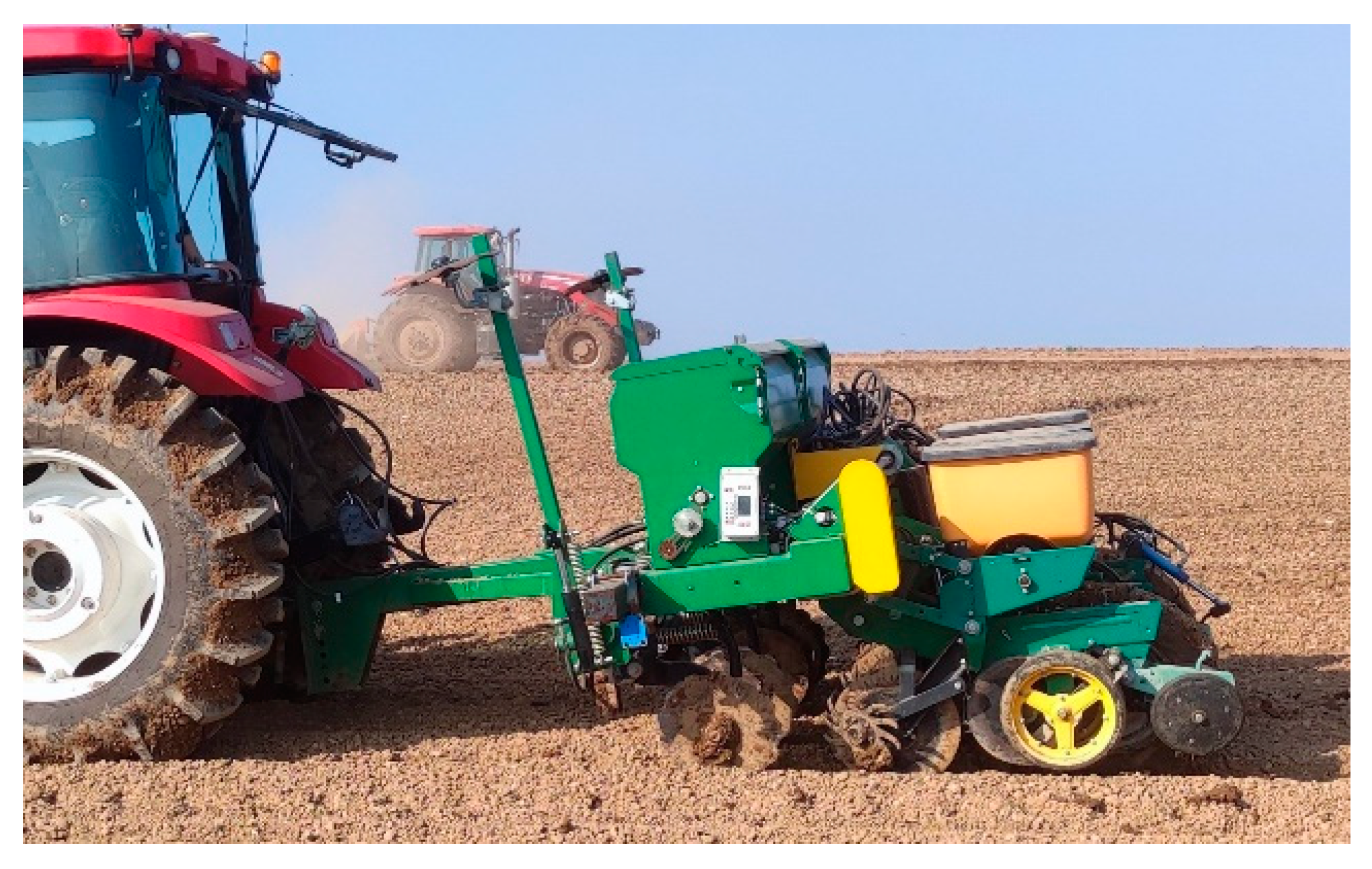 Applied Sciences Free FullText Design and Test of Sowing Depth