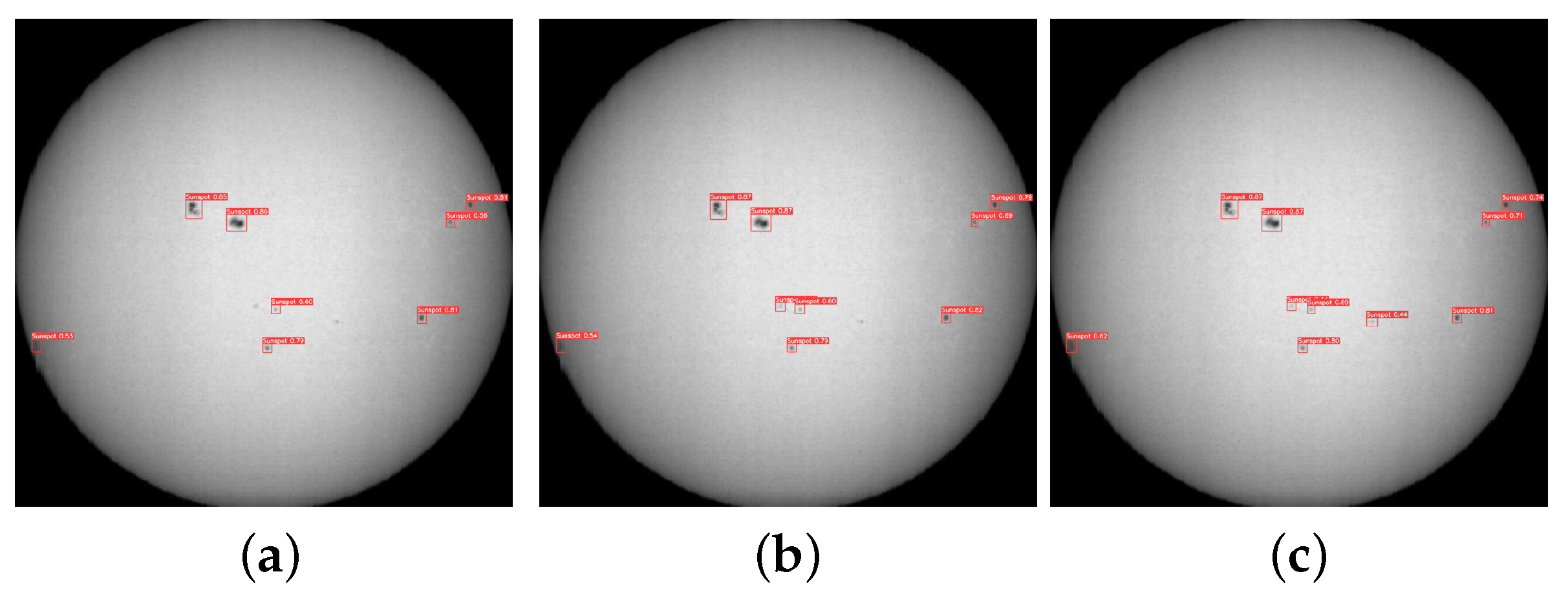 Applied Sciences Free FullText Sunspot Detection Using YOLOv5 in Spectroheliograph HAlpha