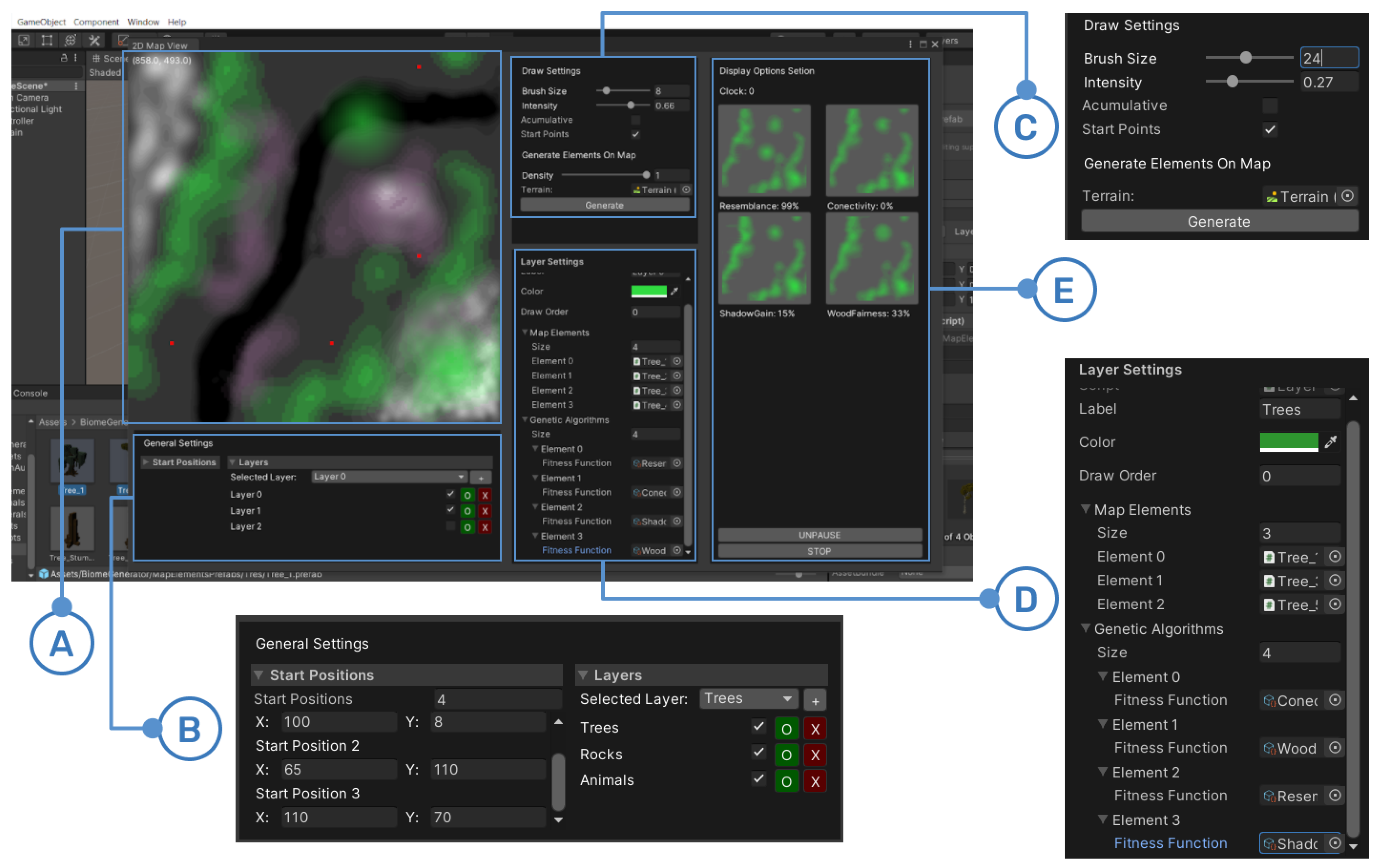 Biome Generation Tool: A Mixed-Initiative Software for the 