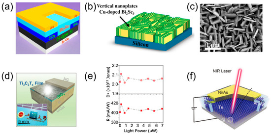 Recent Advances in Photodetectors Based on Two-Dimensional
