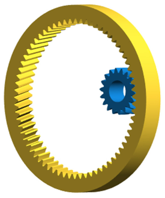 Calculation of Time-Varying Mesh Stiffness of Internal Mesh