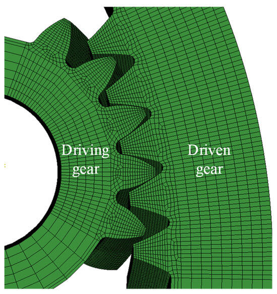 Calculation of Time-Varying Mesh Stiffness of Internal Mesh