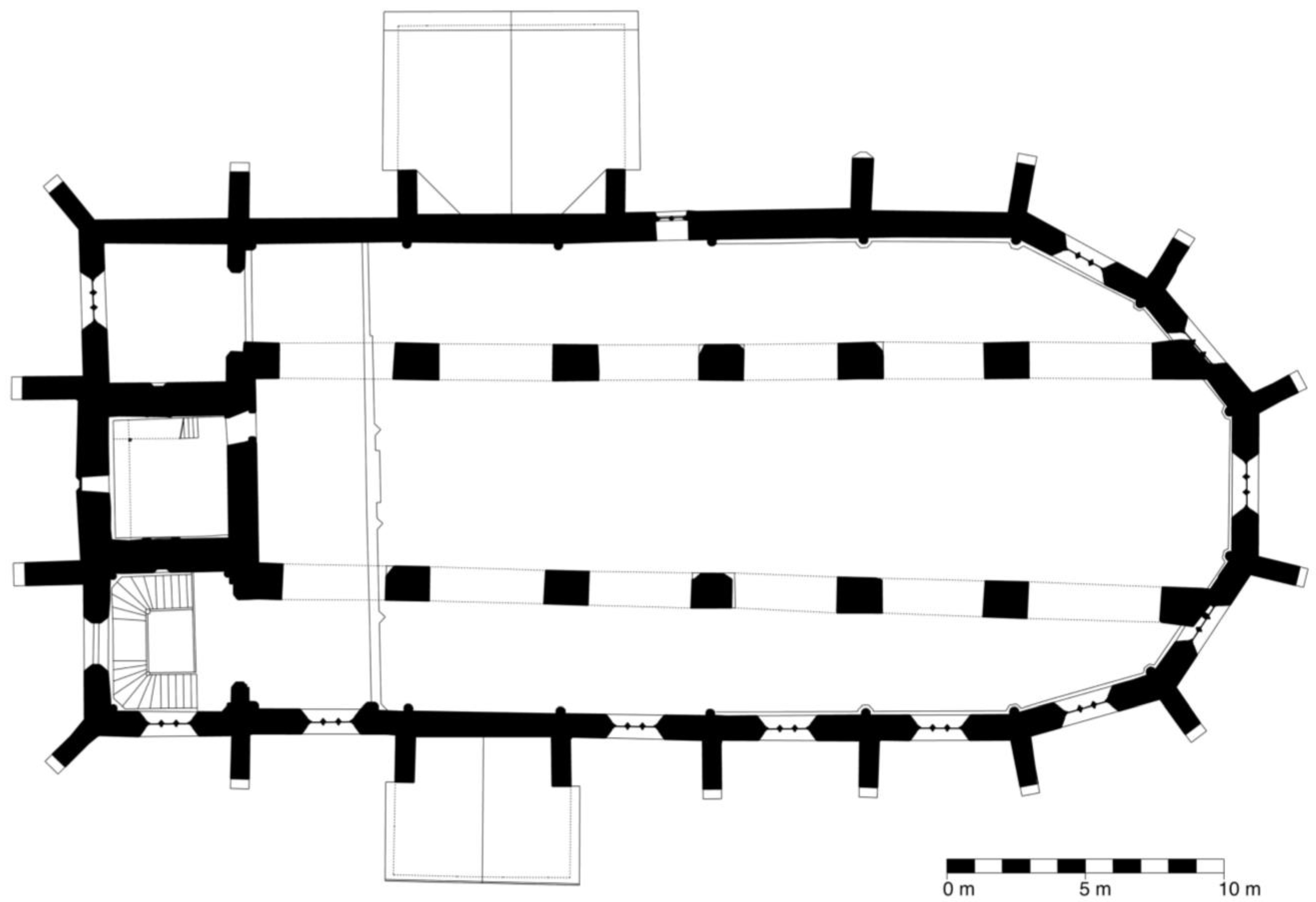 gothic church floor plan