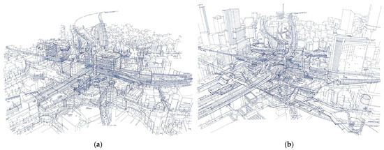 Analyzing Architectural Drawing in the Works of Four