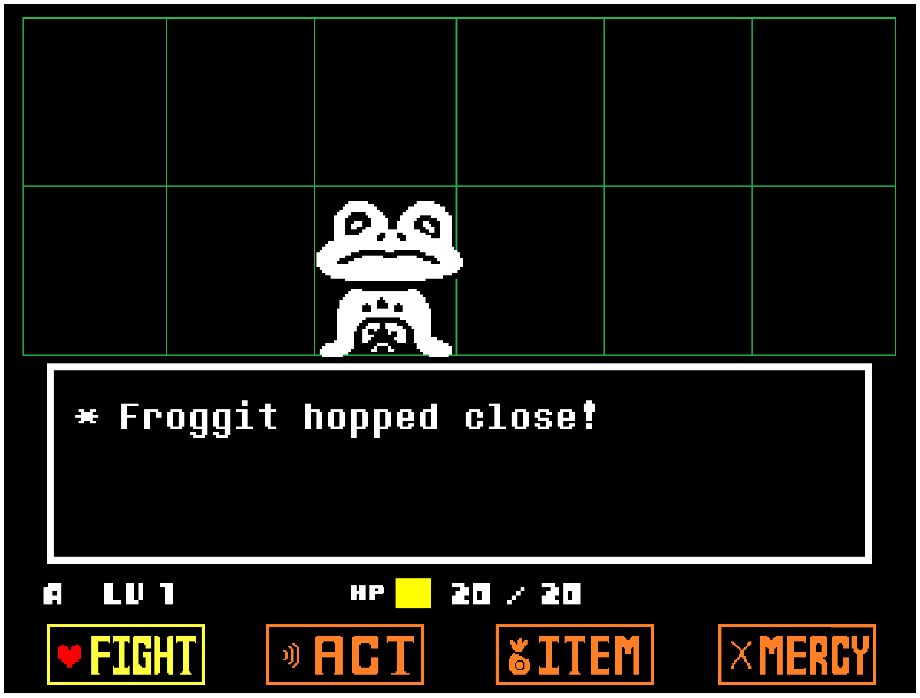 Undertale dialogue and interfaces - Fonts In Use