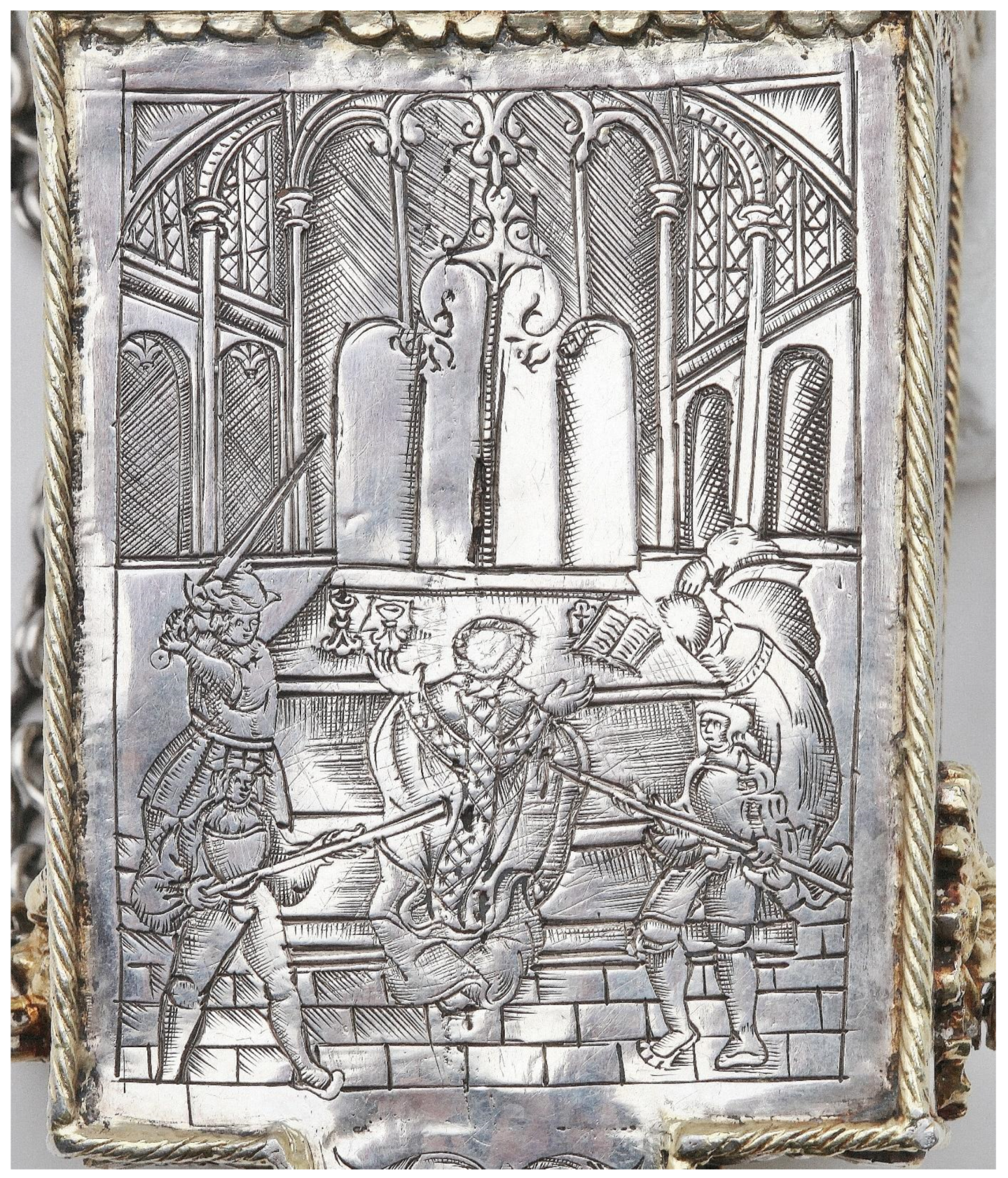 Arts Free Full Text A Barber Surgeon S Instrument Case Seeing The Iconography Of Thomas Becket Through A Netherlandish Lens Html