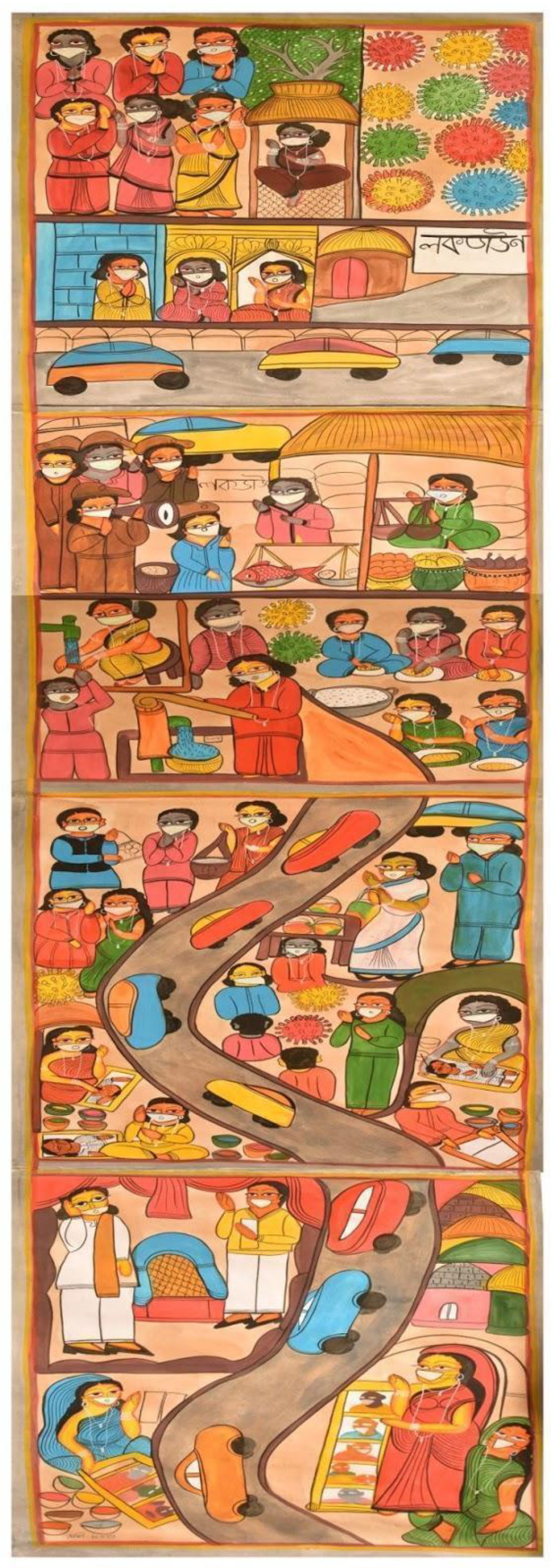 The Pandemic Surfaces New Cross-Cultural Themes For This Painter