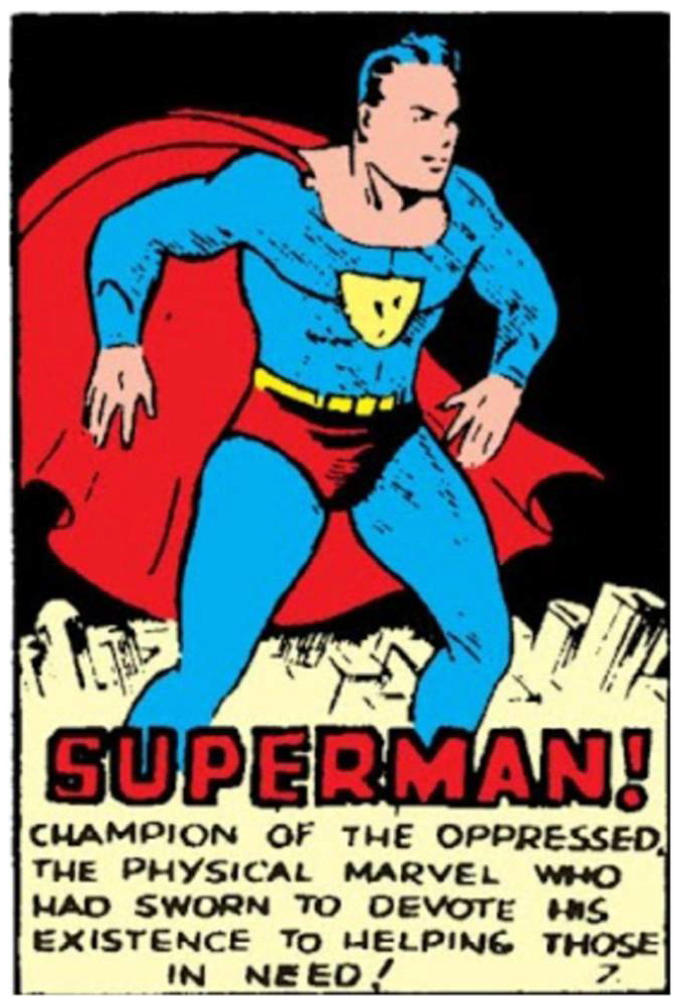 Do you think Superman is a heavy person or is weighs like a normal