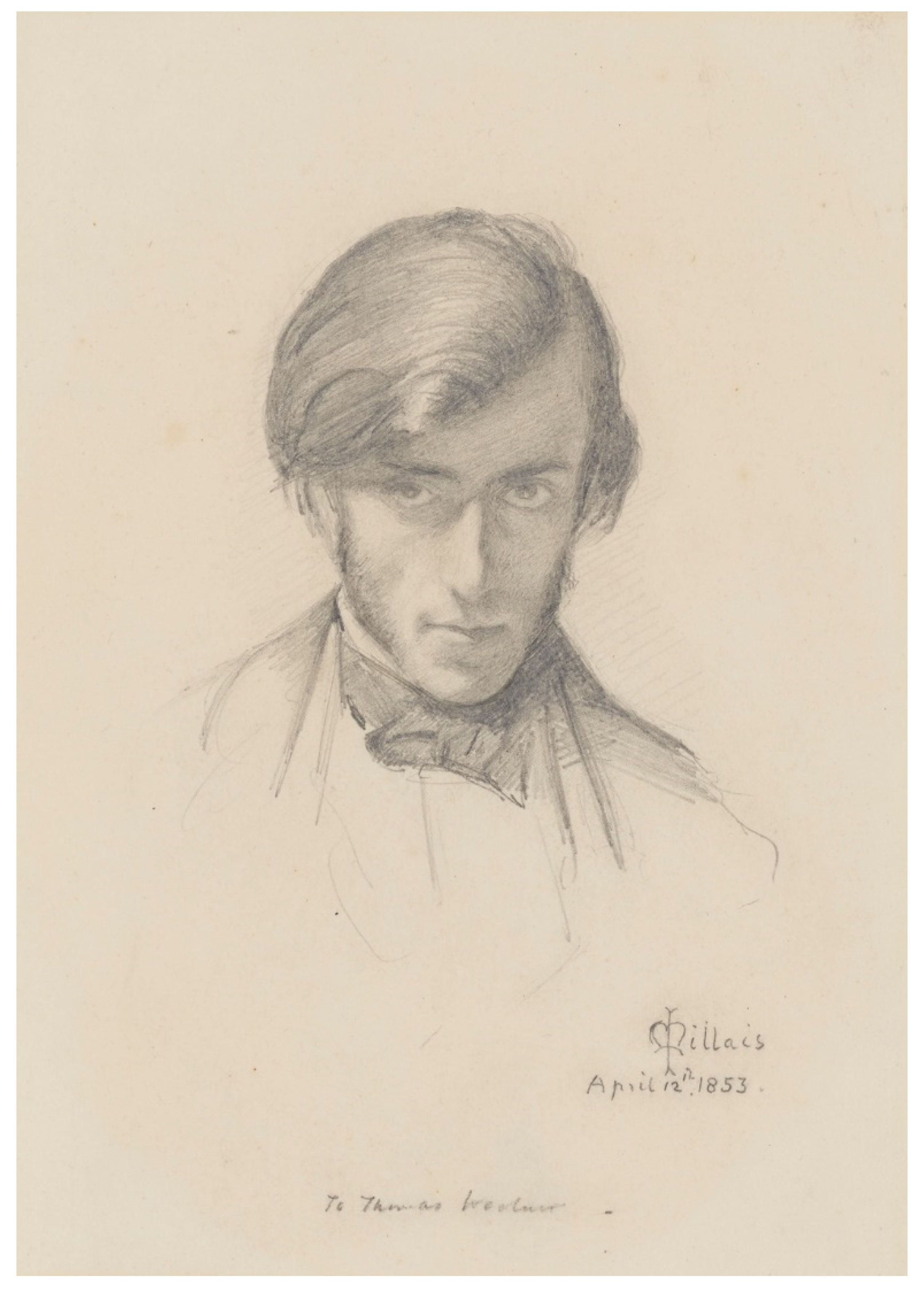 John Watson Gordon~Portrait of David - Artmaster - Paintings