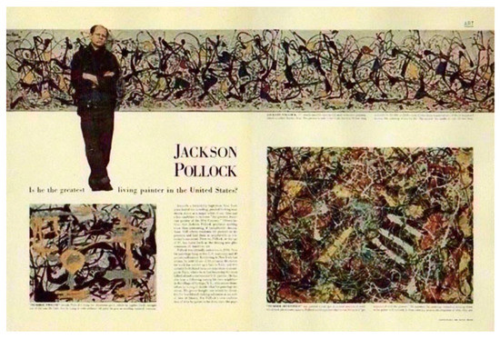 Vintage 1960 Jackson Pollock 
