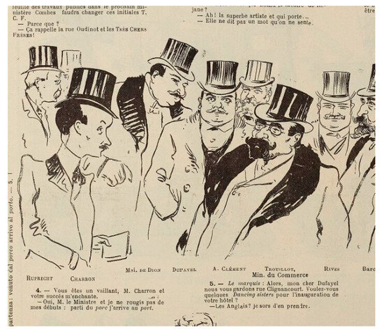 Dessin Belle Époque deux amoureux de 'Haute Société'