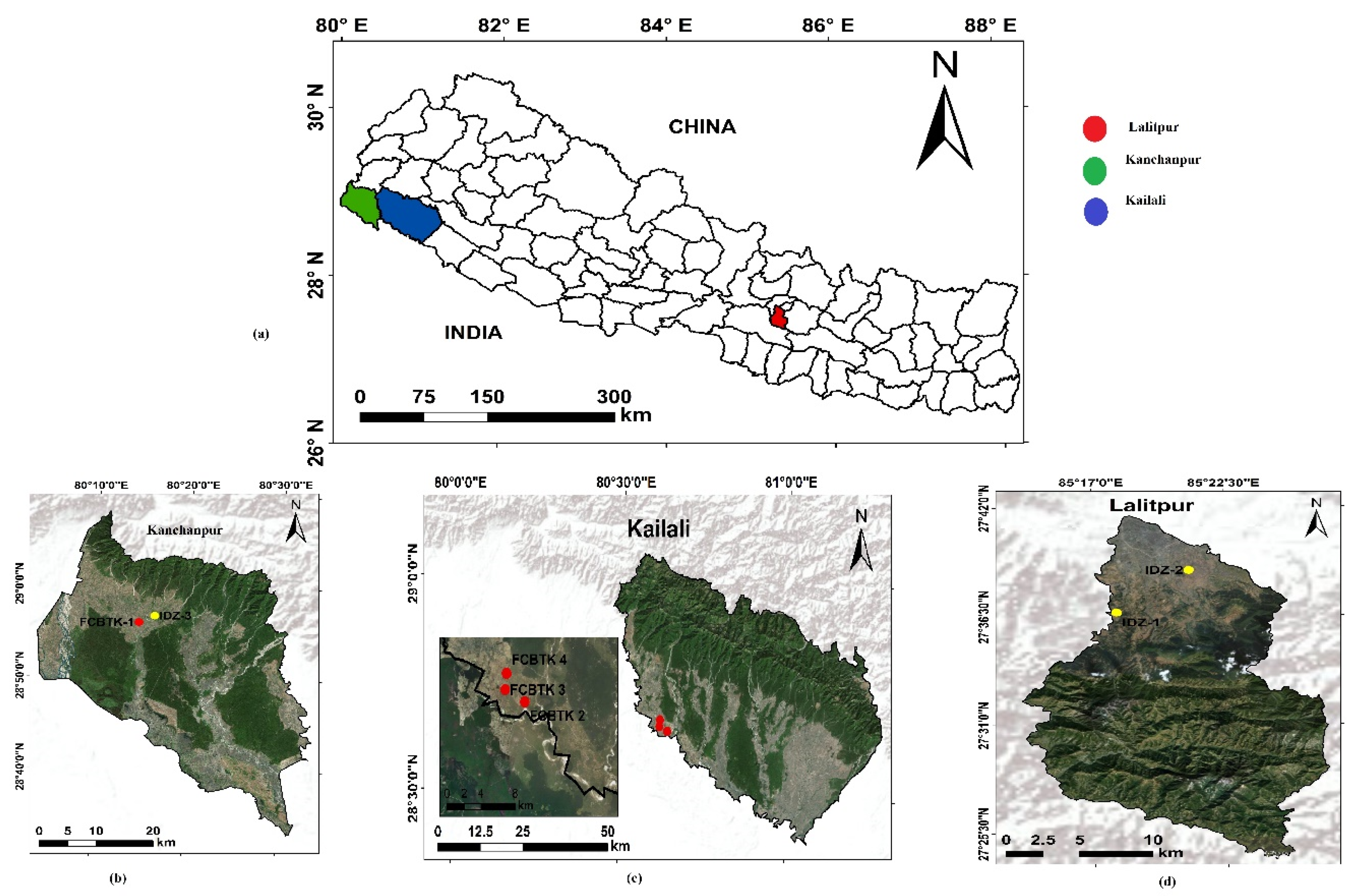 Map Of Kanchanpur District Atmosphere | Free Full-Text | A Comparative Study Of Stack Emissions From  Straight-Line And Zigzag Brick Kilns In Nepal | Html