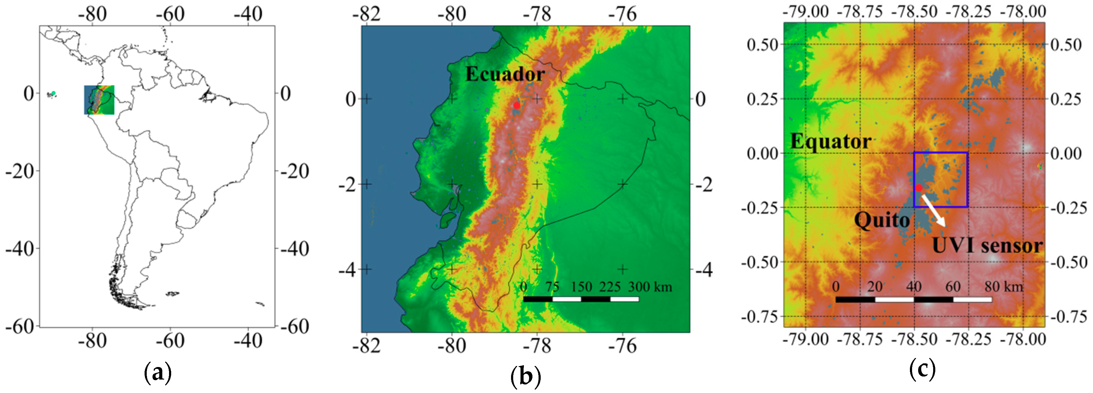 Maximum UV Index Records 2010 2014 in Quito Ecuador and Its Trend Inferred from Remote Sensing Data 1979 2018