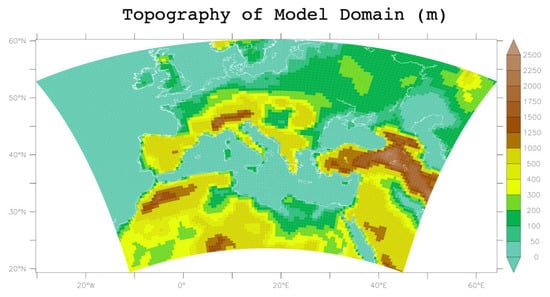 atmosphere free full text future changes in euro mediterranean daytime severe thunderstorm environments based on an rcp8 5 med cordex simulation html