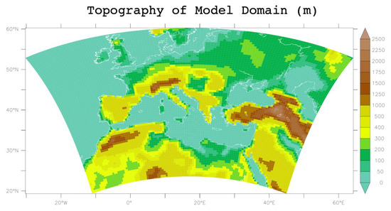 atmosphere free full text future changes in euro mediterranean daytime severe thunderstorm environments based on an rcp8 5 med cordex simulation html