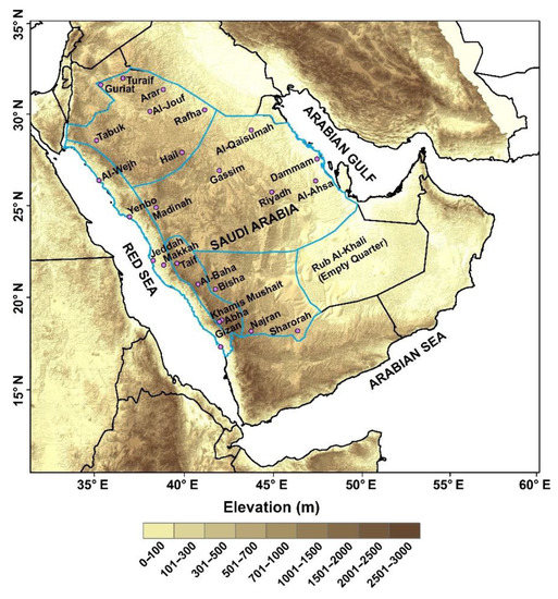 Atmosphere Free Full Text Rainfall Trends And Extremes In Saudi Arabia In Recent Decades Html