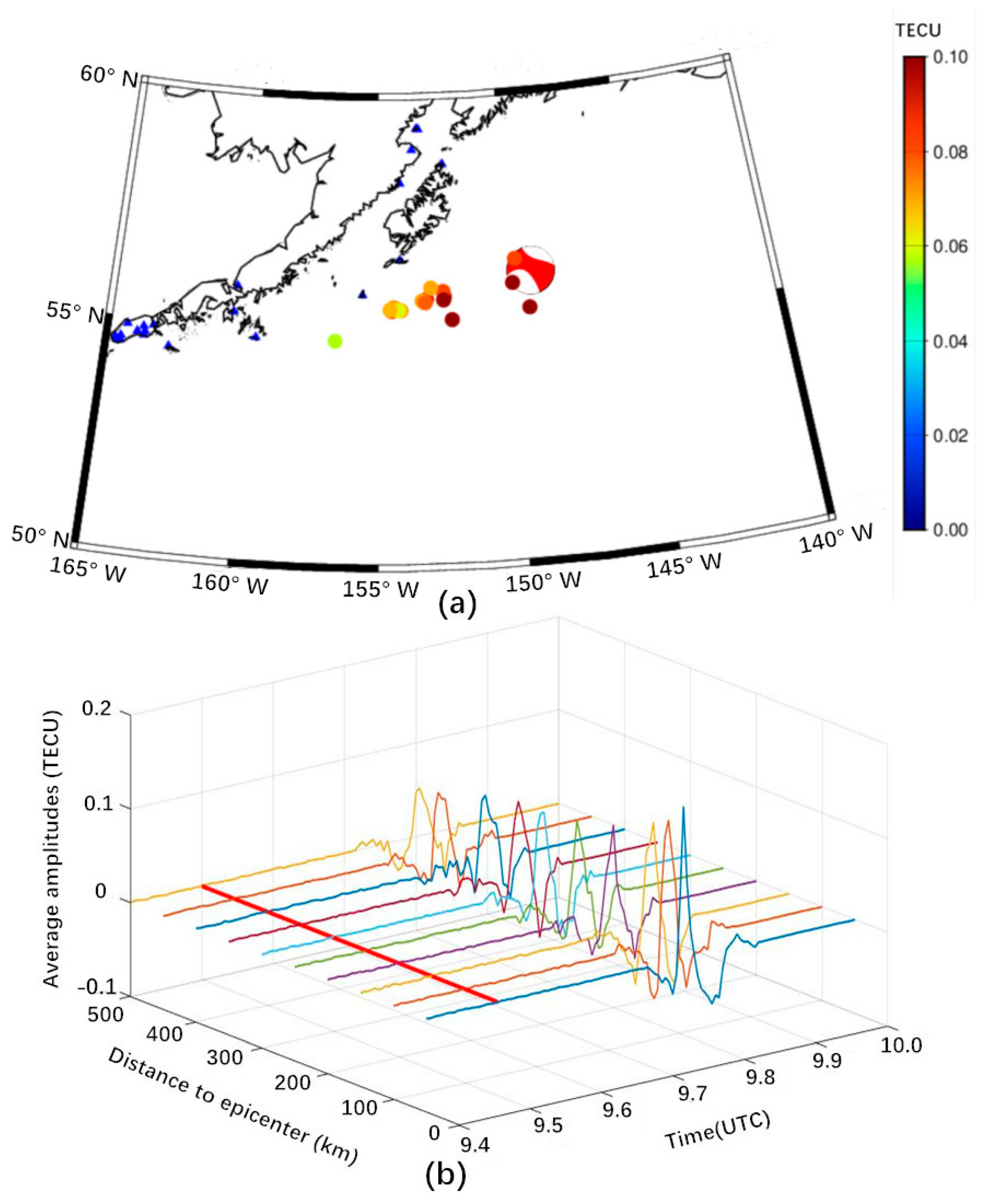 Co-Seismic Ionospheric Disturbance with Alaska Strike-Slip