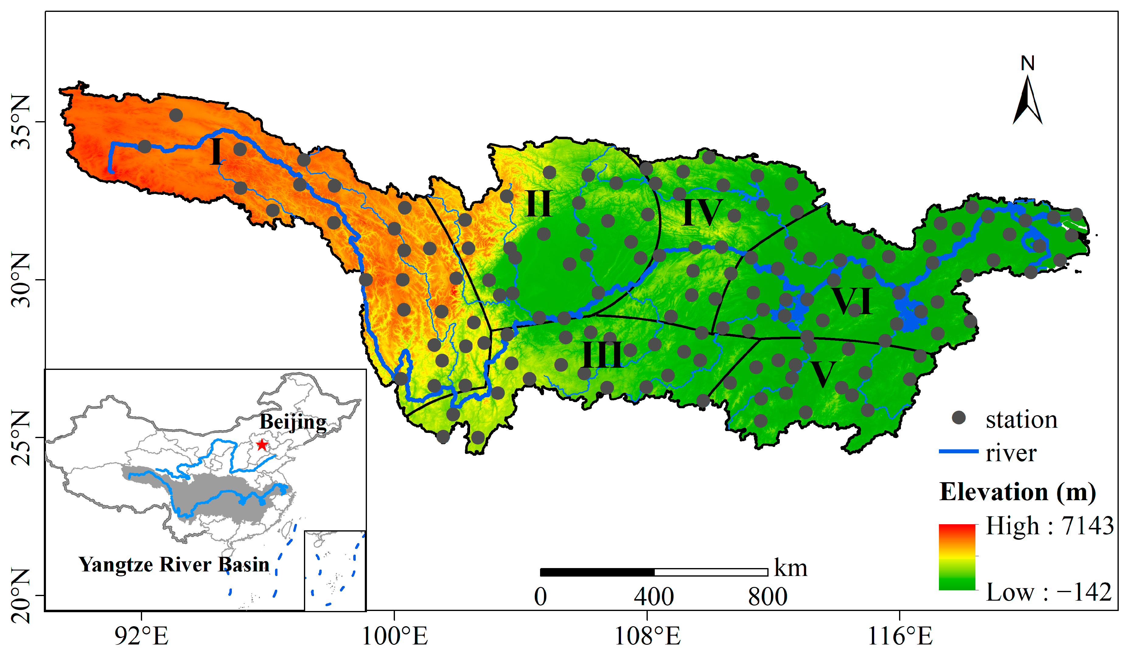 Trends in Different Grades of Precipitation over the Yangtze
