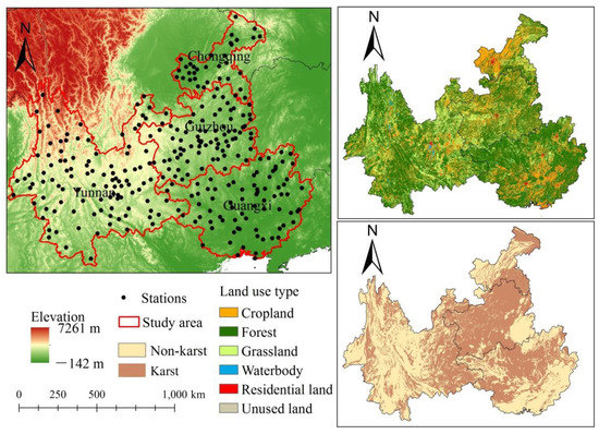 Comparing Four Types Methods for Karst NDVI Prediction Based on