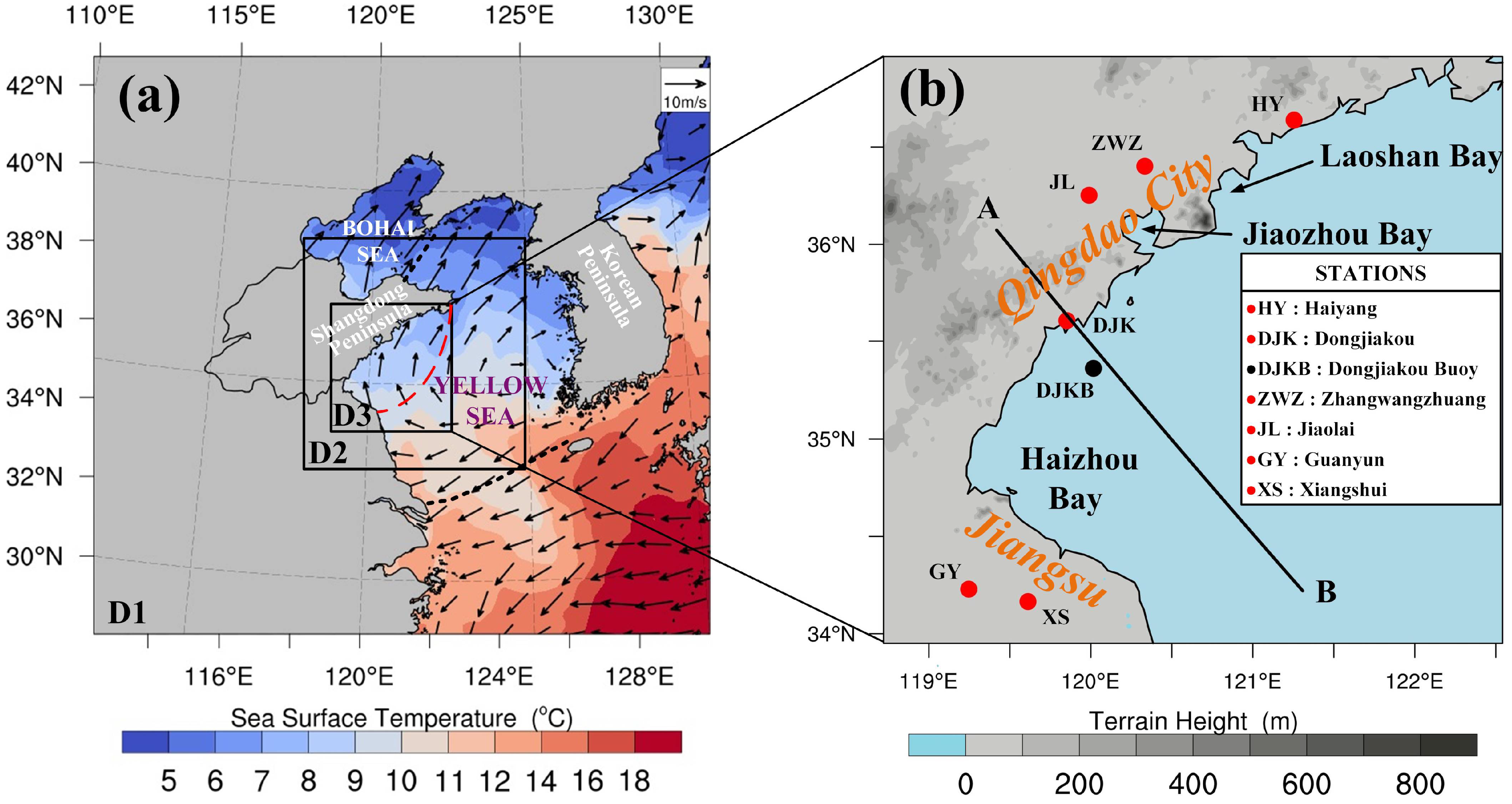 Full article: Different Generating Mechanisms for the Summer Surface Cold  Patches in the Yellow Sea