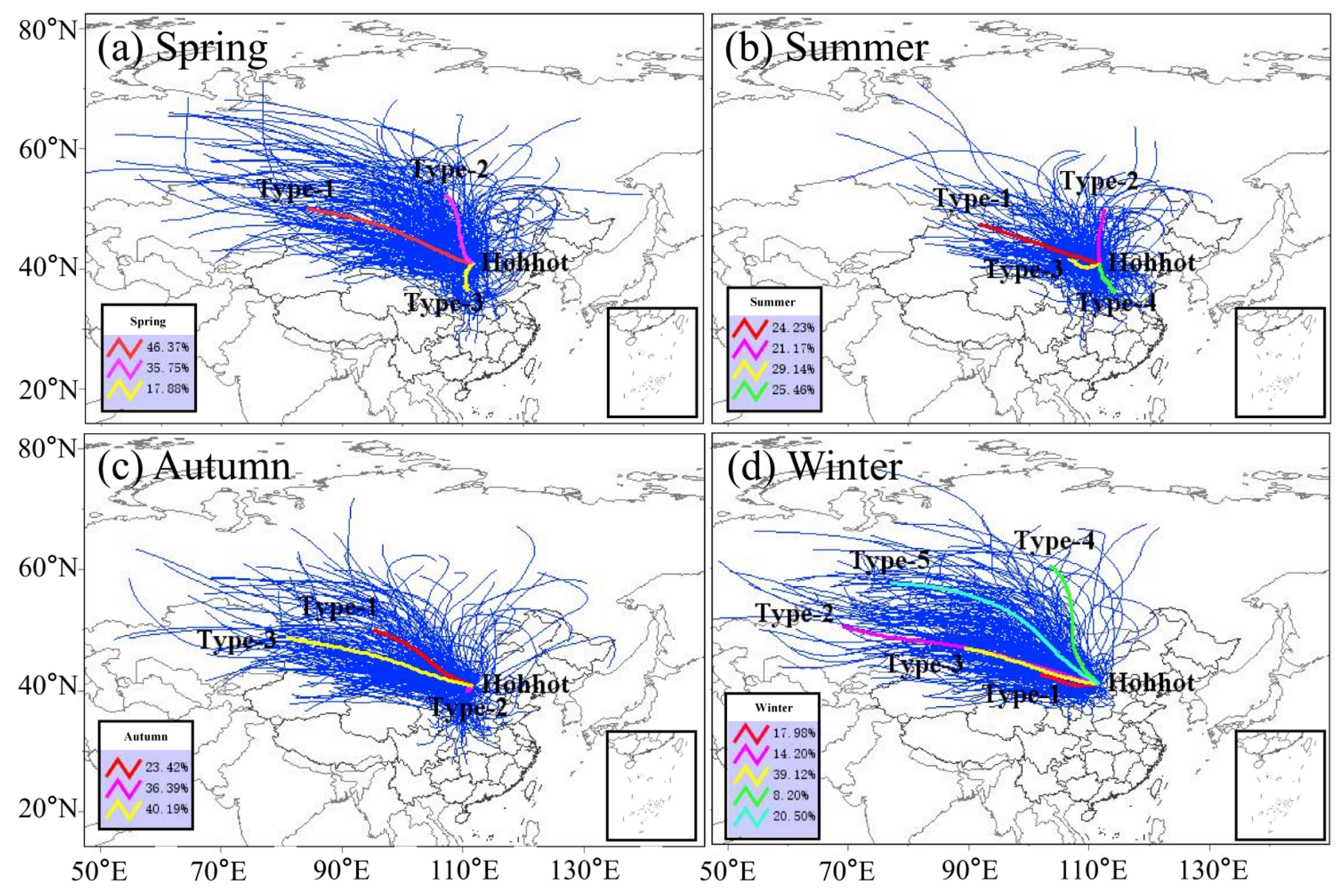 Atmosphere Free Full Text Long Term 17 Ndash Aerosol Optical Depth Observations In Hohhot City In Mongolian Plateau And The Impacts From Different Types Of Aerosol Html