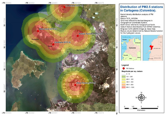 Spatiotemporal Analysis of PM2.5 Concentrations on the Incidence 