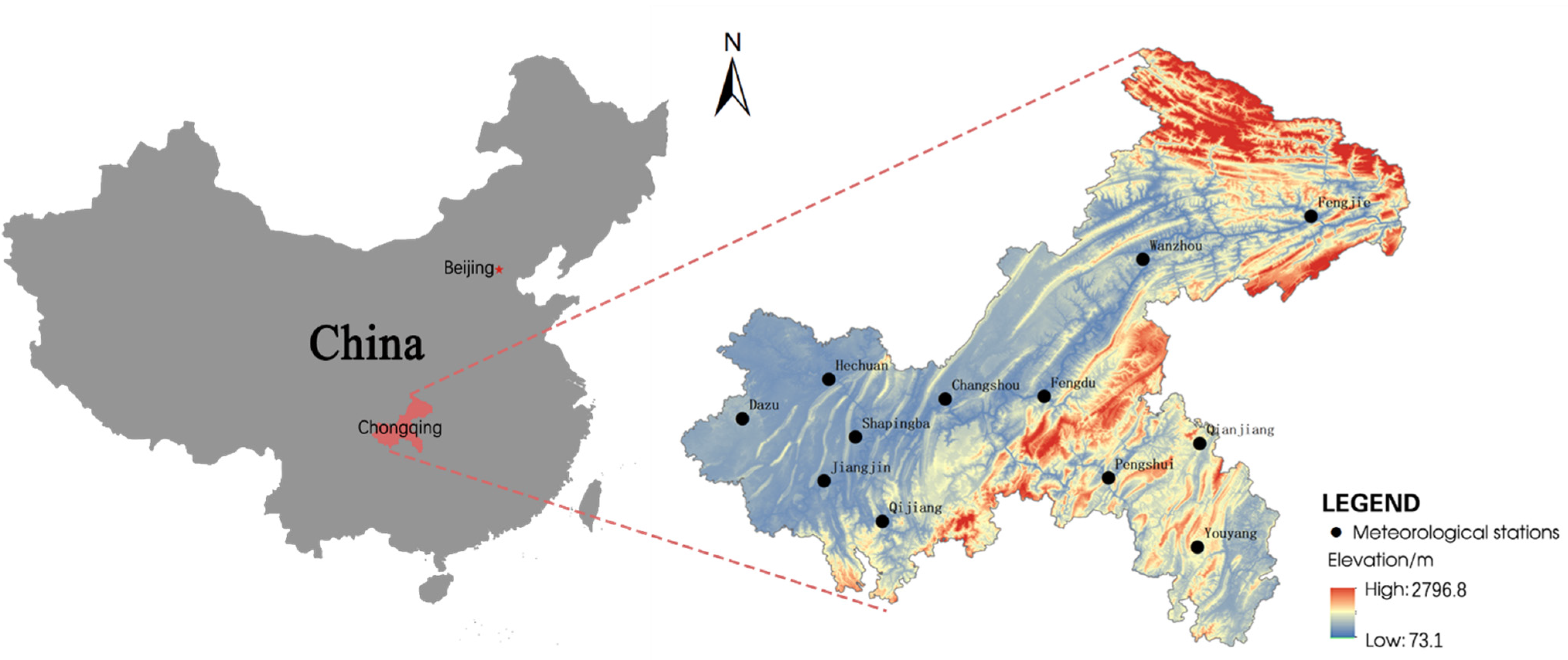 Atmosphere Free FullText Spatial and Temporal Characteristics of