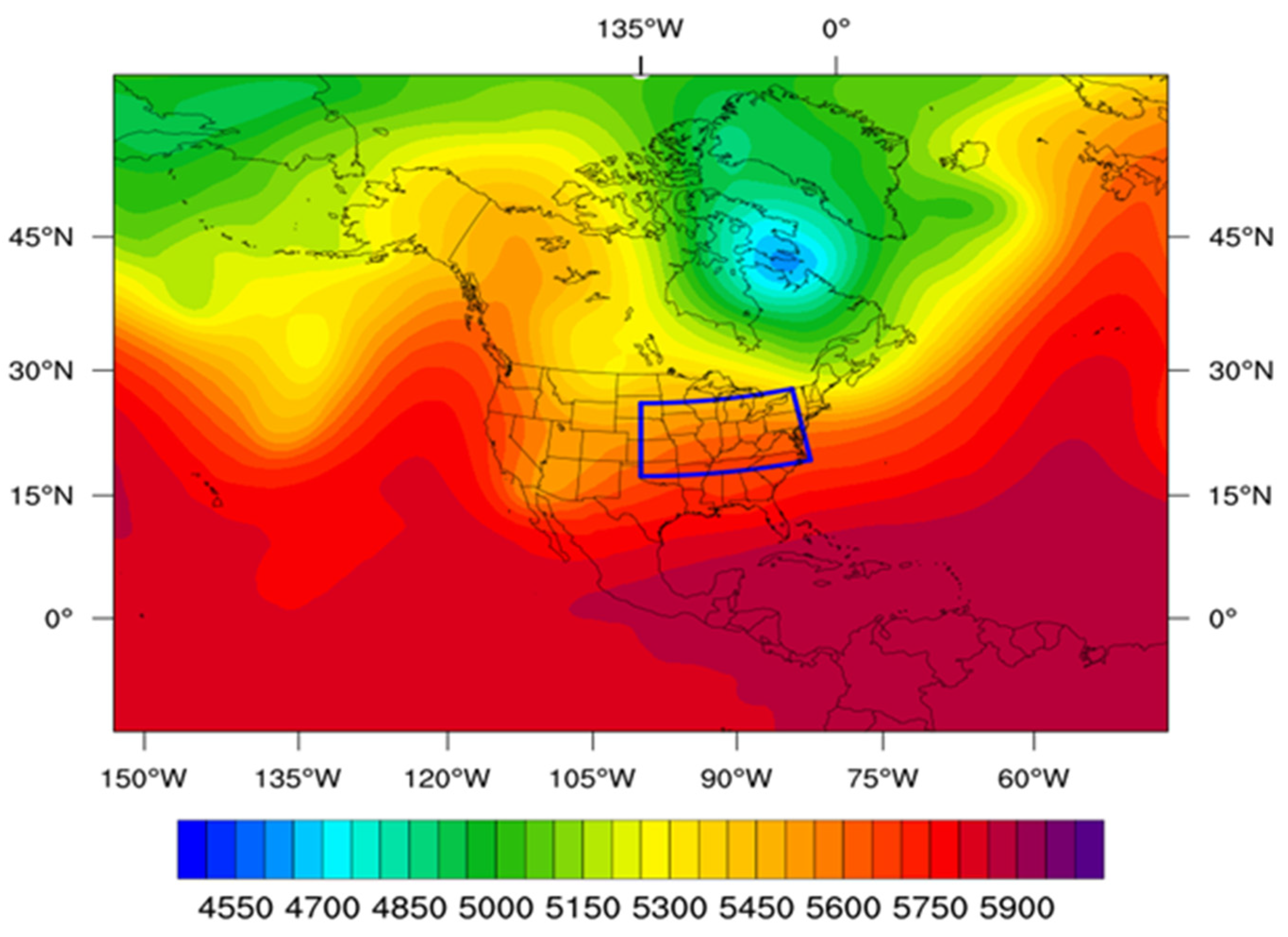 Cold Air Outbreaks in Winter over the Continental United States 
