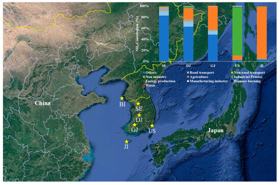 Distribution and Characteristics of Ammonia Concentration by