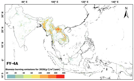 Estimation of Biomass Burning Emissions in South and Southeast Asia ...