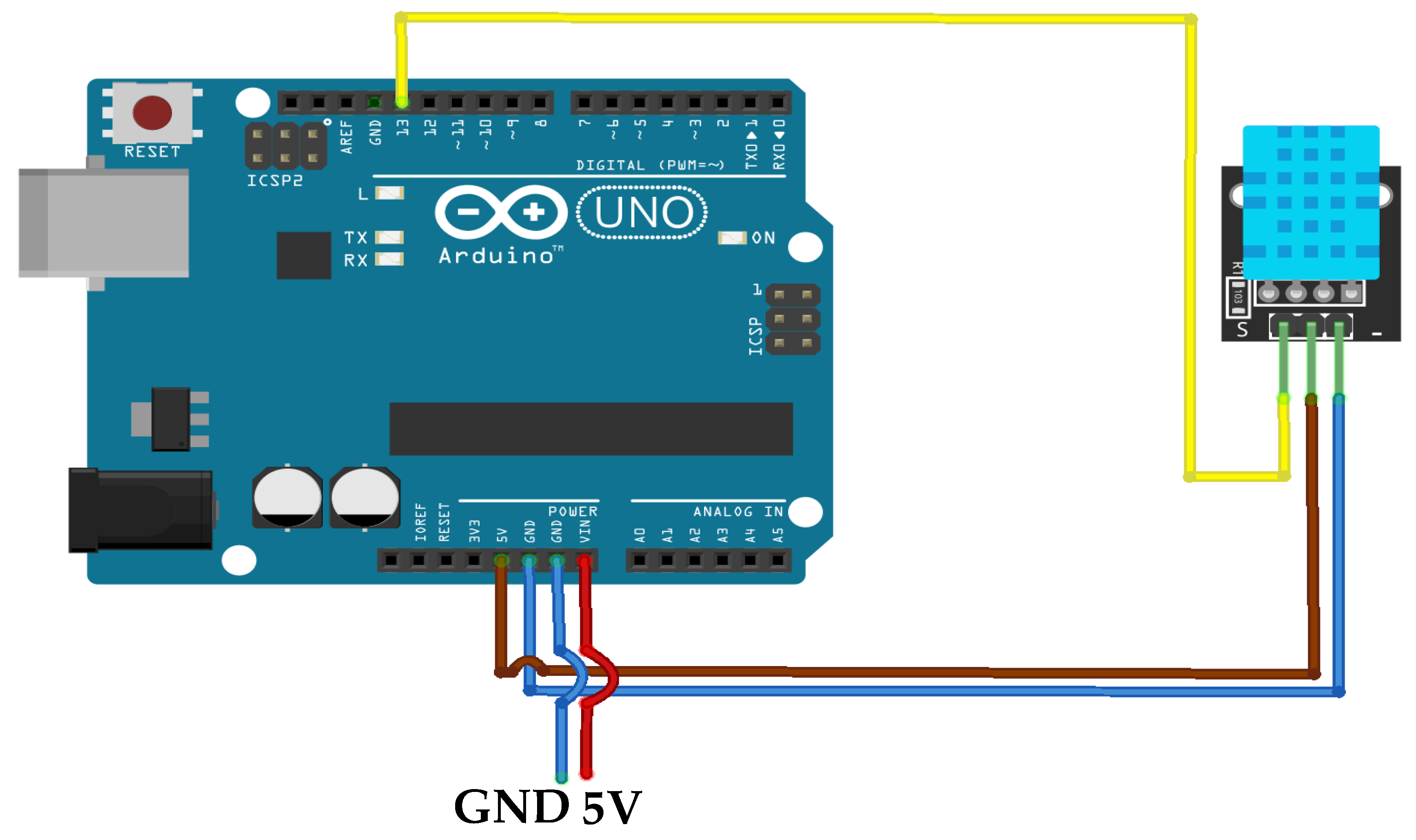 Development of Smart Home Applications Based on Arduino and Android ... Circuit Diagram