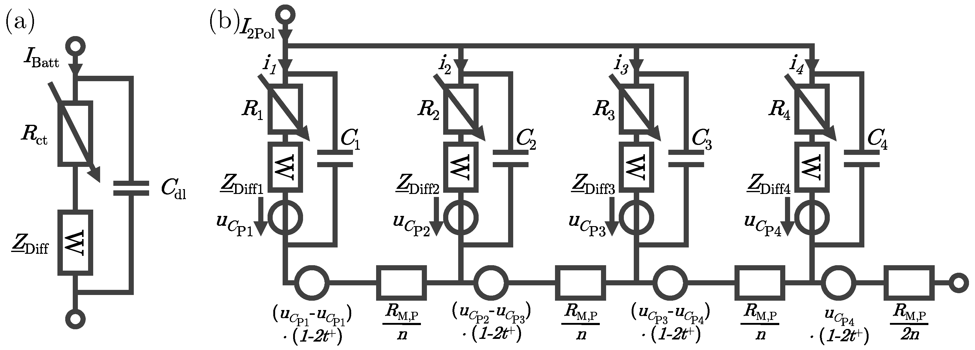Physics-Based Equivalent Circuit Model Motivated by the Doyle–Fuller ...