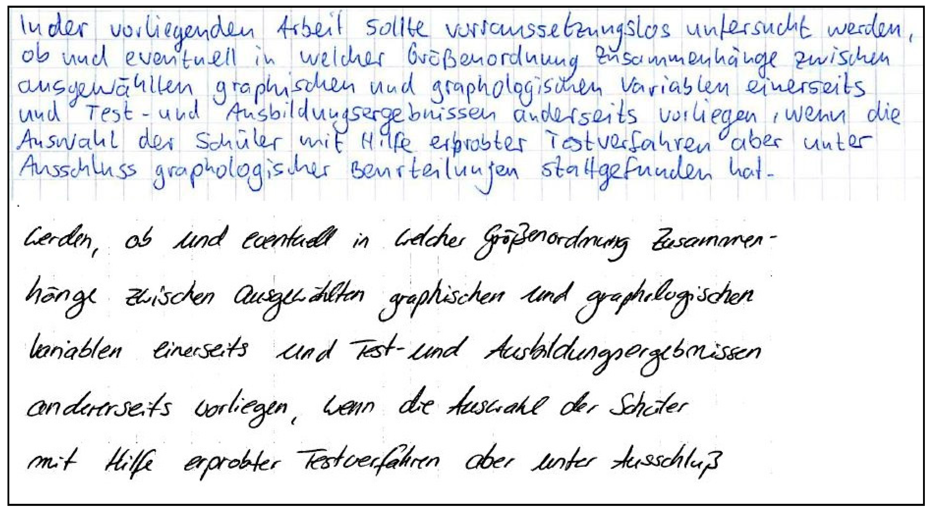 Behavioral Sciences Free Full Text Formalized Computer Aided Handwriting Psychology Validation And Integration Into Psychological Assessment Html