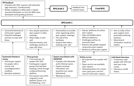 Development of a Best Practice Guidance on Online Peer Support for 