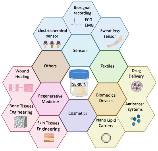 Recycled Sericin Biopolymer in Biotechnology and Bioelectronics