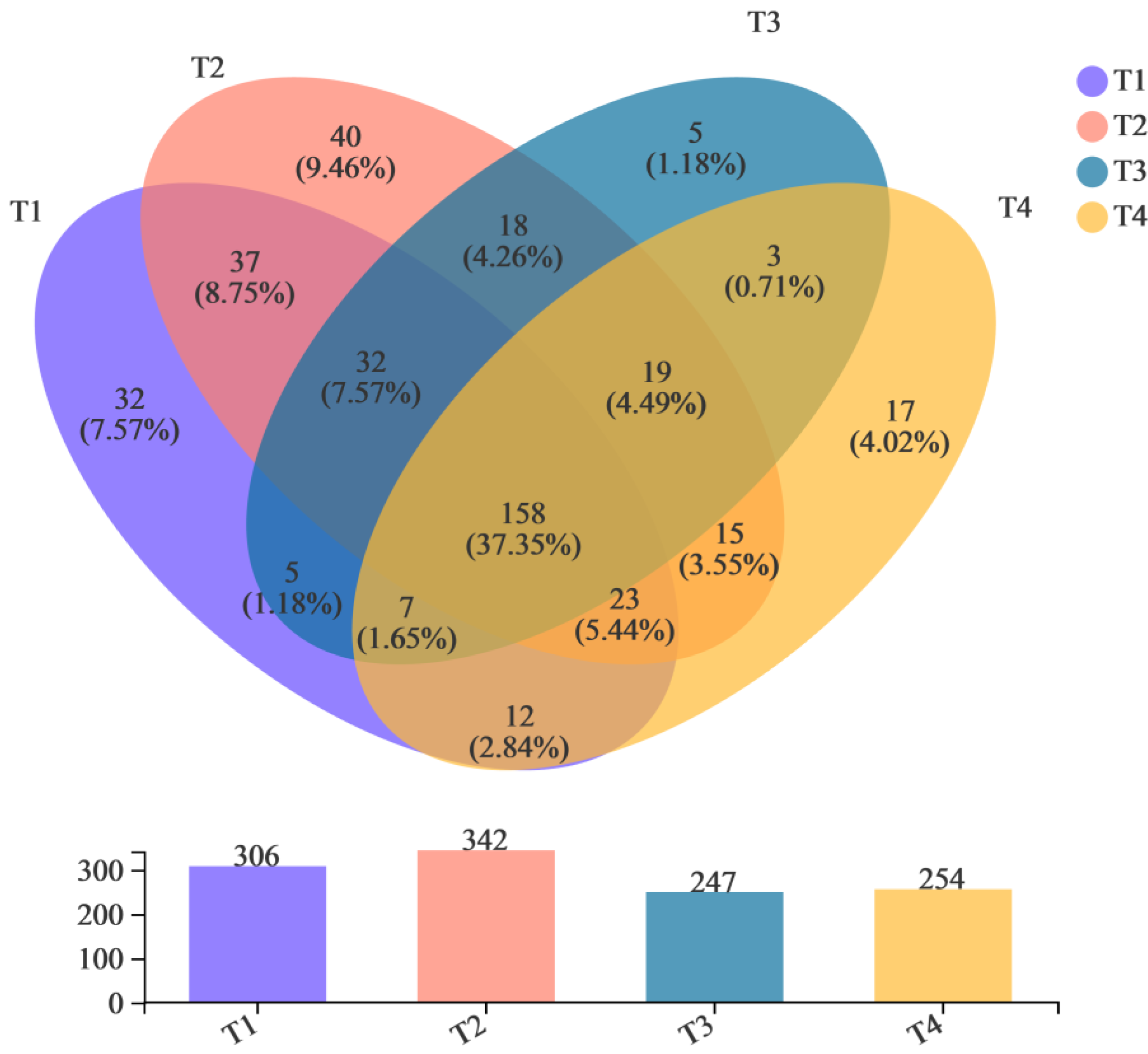 Succession of the Bacterial Communities and Functional