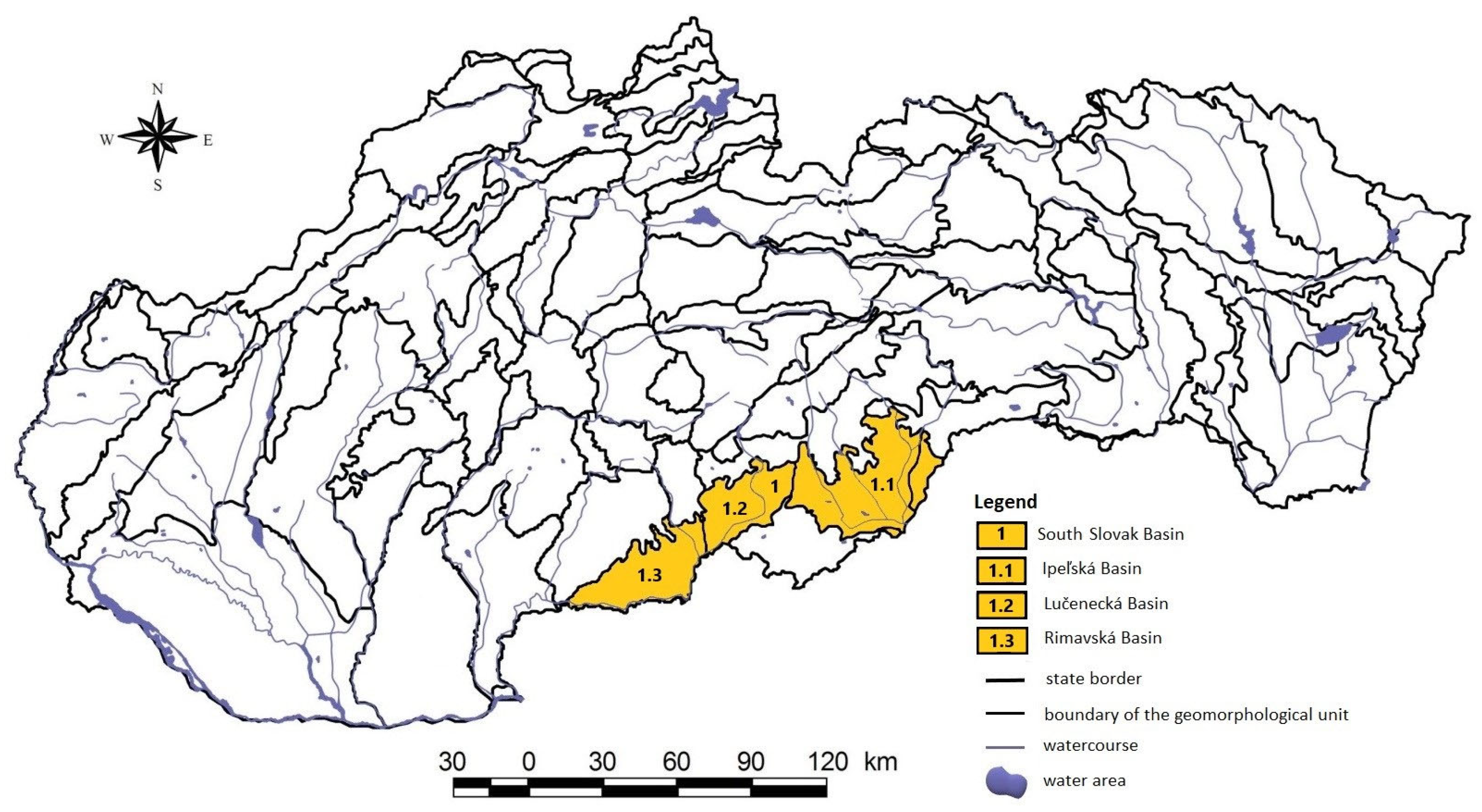 Endangered Forest Communities in Central Europe: Mapping Current 