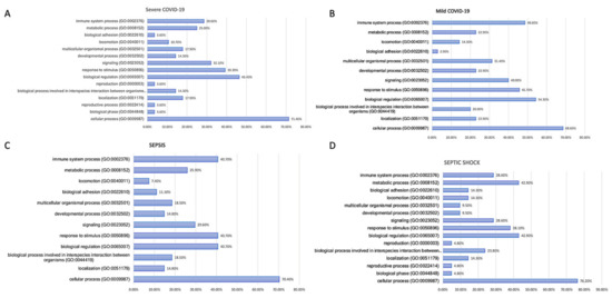 Parallel Dysregulated Immune Response in Severe Forms of