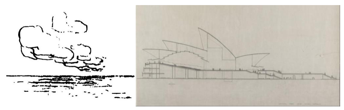 Sydney opera with color pencil.(Me,2020) : r/architecture