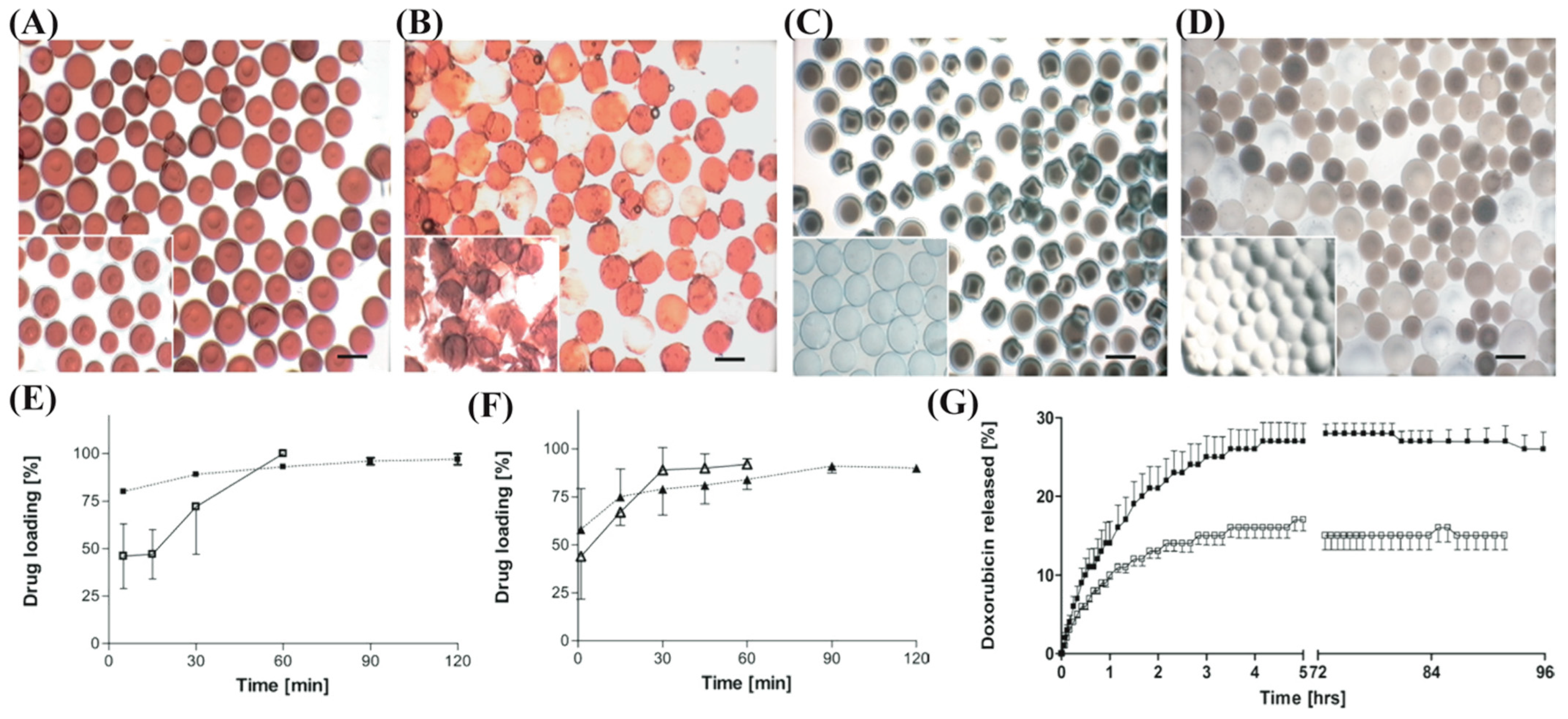 A) Preparation of DC-beads and lipiodol embolic agents currently in