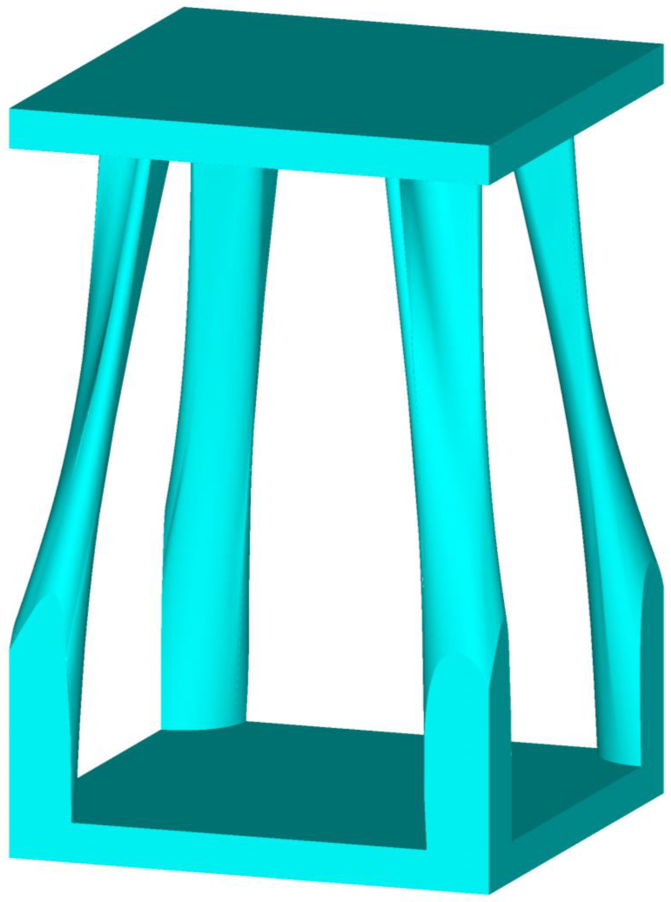 Biomimetic Design and Topology Optimization of Discontinuous