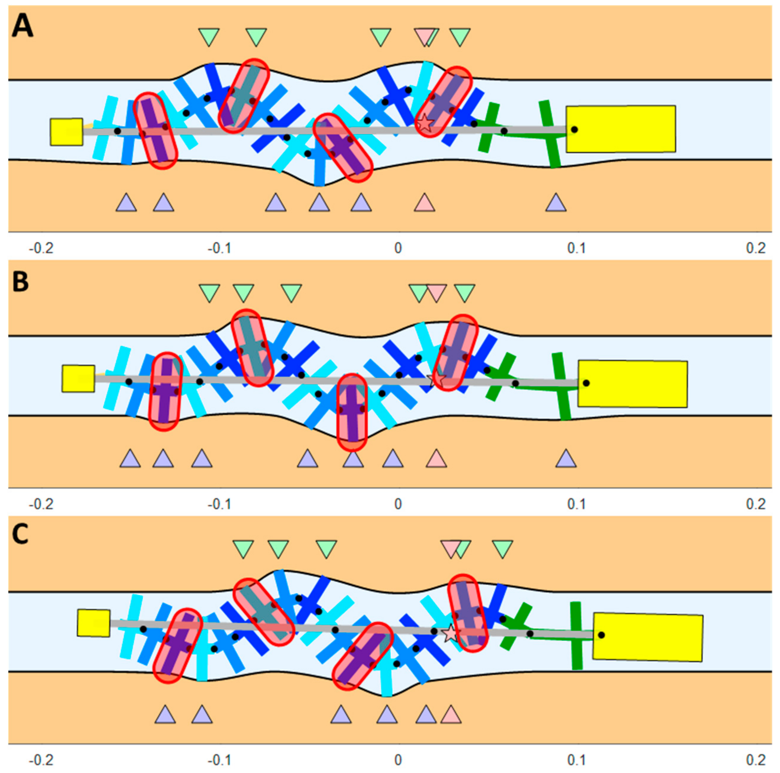 A snake robot for locomotion in a pipe using trapezium-like travelling wave  - ScienceDirect