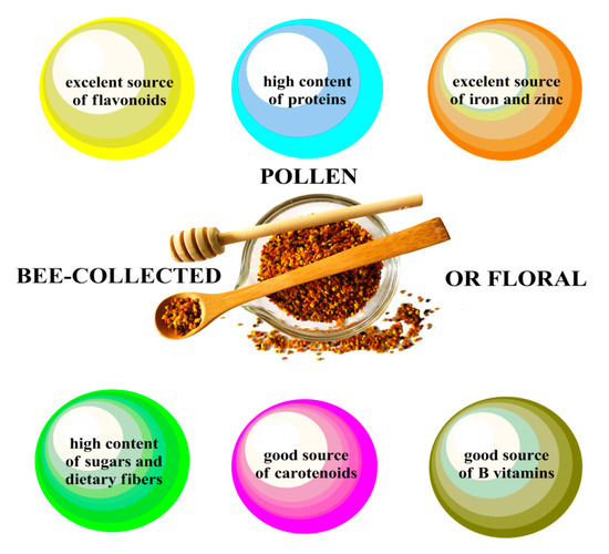 Biomolecules Free Full Text The Application Of Pollen As A Functional Food And Feed Ingredient The Present And Perspectives Html
